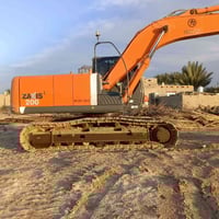 حفارة حديثة • ايجار ساعات • مكصد الخيكاني