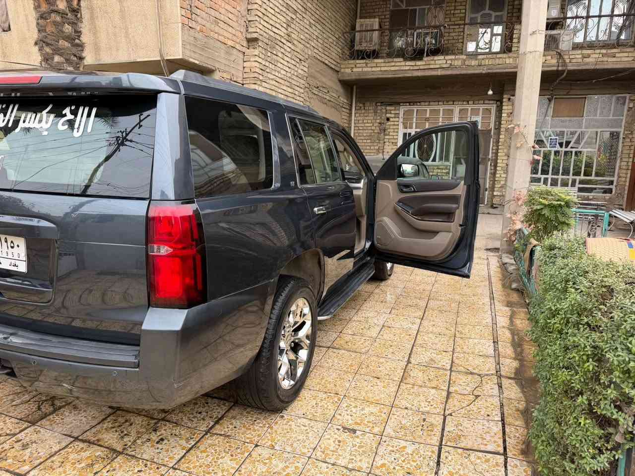 تاهو موديل ١٩ وارد امريكي
ماشيه ١١٤

كشنات جلد vip
 مغلفات قماش 

الضربة بجهة السايق مصبوغات
قاصه
رقم بغداد

البنيد جارد الصبغ

سعرها ٣١٠ ورقه وبيها مجال 

***********
