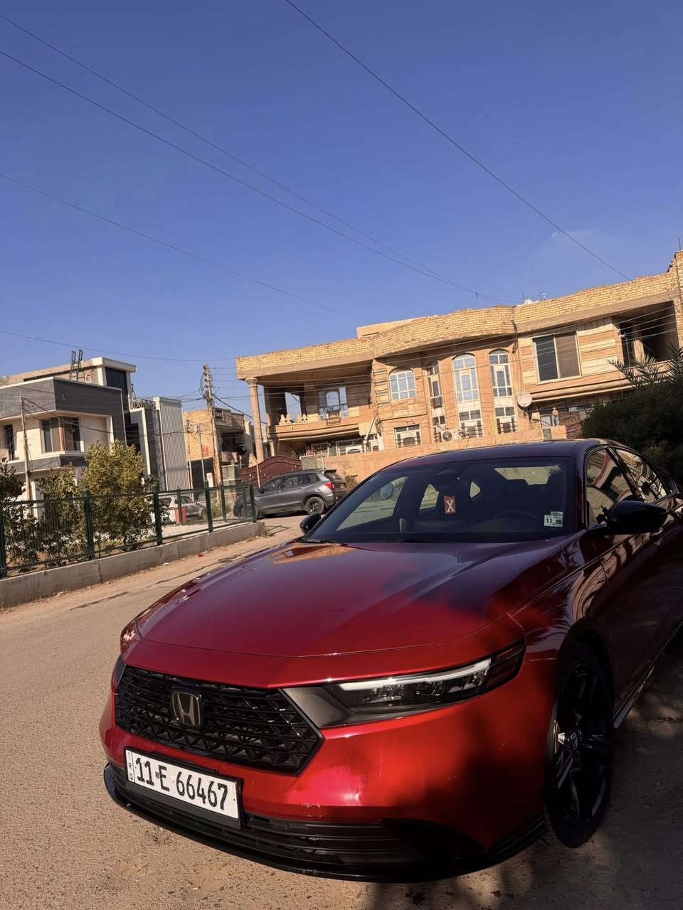 Honda Accord Hybrid 2024 Sport L
موديل :- 2024
لون :- احمر 
قوة المحرك :- 2.0 Hybrid
عداد المسافات :- 80000 كيلو متر
فئه السيارة :-  Sport - L
عدد المقاعد :- 5 مقاعد 
بصمه عدد 1
❗️الضرر : جاملغ عكس السايق  وباب السايق والخلفه 
✅تبديل  بابين والجاملغ متعمر 
♦️ شاشة نفكيشن 
♦️ تحكم مسجل 
♦️ تحكم سرعة 
♦️ بصمة تشغيل 
♦️ دخول ذكي 
♦️ لايت زنون 
♦️ رادار امامي 
♦️ رادار تحديد مسار 
♦️ كامرا خلفية 
♦️ فتحة سقف 
♦️ اوتو بارك 
♦️ هاند بريك بصمة 
♦️ درايف مود 
♦️ مثبت سرعة 
♦️ حساس مسافة امان 
♦️ اوامر صوتية 
♦️ مقاعد كهربائية 
♦️ مقاعد جلد  
♦️ تدفئه مقاعد 
♦️ مرايات كهربائية 
♦️نظام النقطة العمياء 
📍موقع السياره بغداد / الدوره  

💵السعر 195$ 
بي  مجال  للتفاوض    
للستفسار ***********
