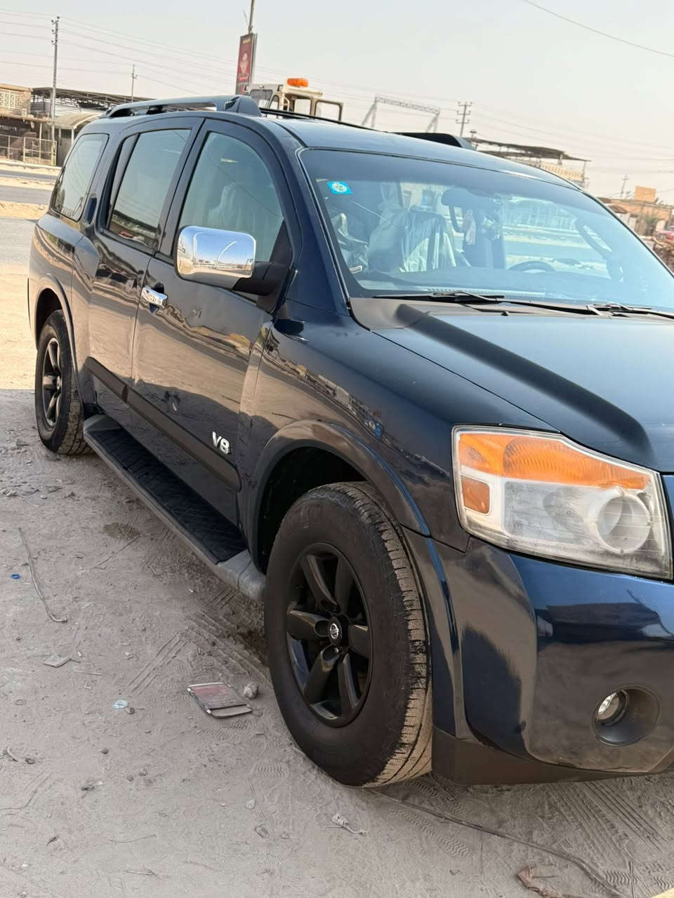 السلام عليكم للبيع نيسان ارمادة وارد امريكي مديل 2008كفالة عامة لا صبغ ولا ضربة كلين بصمة تشغيل عن بعد كشن كهرباء سبعة راكب تلث قطع تبريد دفع رباعي منضومة غاز سيارة جاهزة ماشية 130سيارة حيل جديدة رقم بغداد انكليزي بسمي لايت زنون ترايك وين متريد محرك وكير شرط بل كرتون مكاني بغداد السعر 109مجال موجود مروس حسب القناعة ***********
