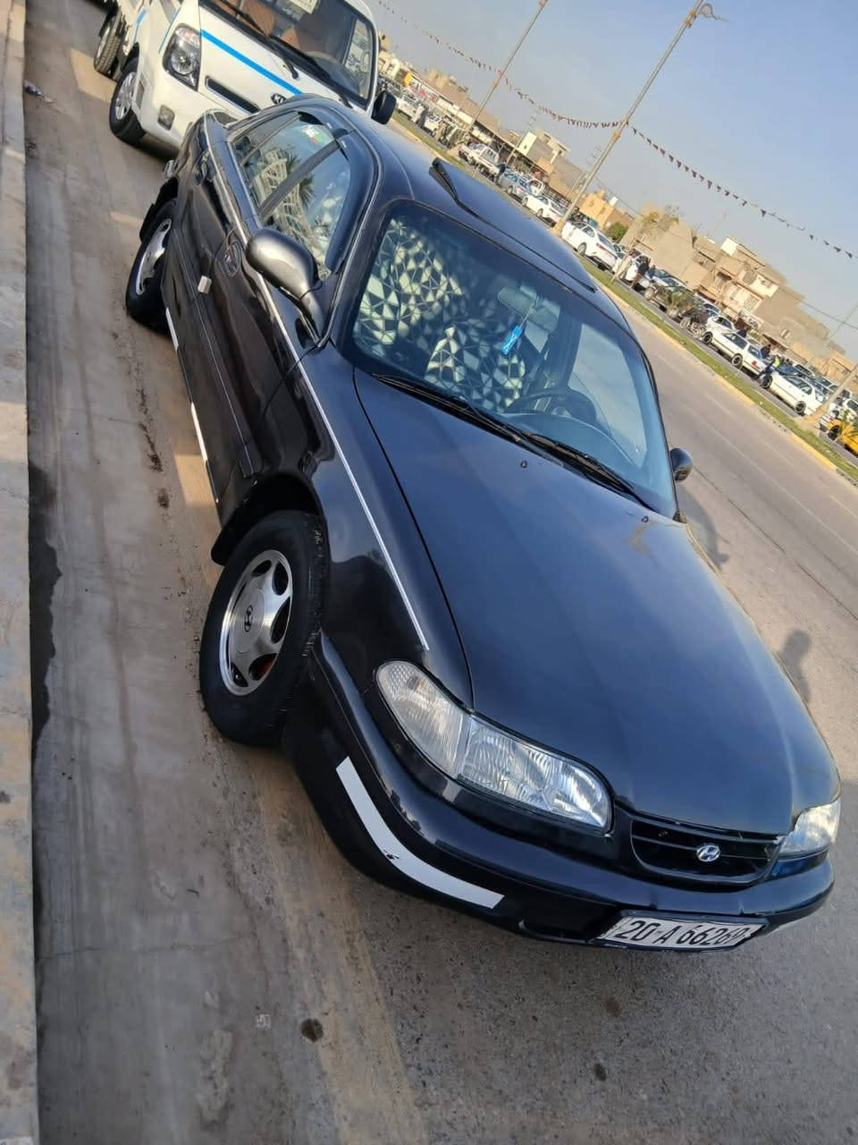 سلام عليكم
سوناتا تو للبيع 94رقم ديالى انكليزي 

كير عادي مكينه مفتوح مكفولات 

تخم تاير صدر أمامي جديد وخلفي نص عمر
تبريد ميشتغل كمبريسر عاطل بس منظومه كامله
سياره بلاديه بيه صبغ مكانات قليله كلش 

كهربائيات كوله شغاله كيجاد فقط مال بانزين عاطله الطوافه 

السعر 46وبيه مجال قليل العنوان واسط صويره 

***********
