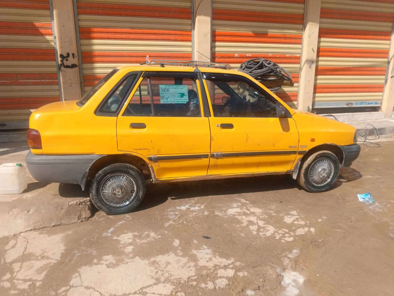 السلام عليكم سايبه موديل 2010مشروع وطني تخم تاير تبريد بس عوزه كمريسر سعره 25وبيه مجال مكاني الانبار فلوجة ***********
