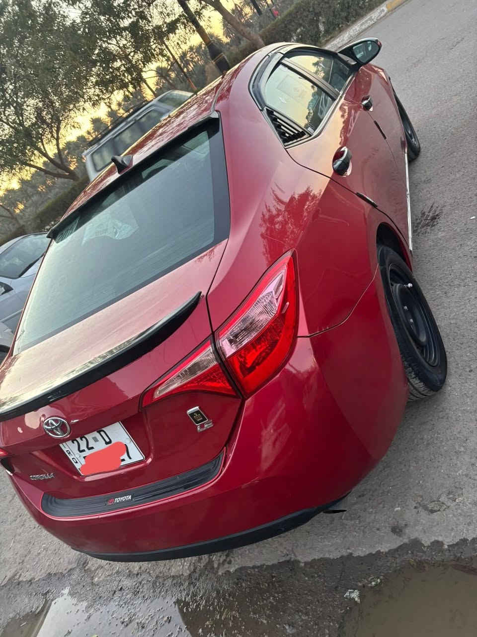 السلام عليكم بيع سريع موديل ١٩ قطعتين صبغ بدون دواخل رقم أربيل دولي لسنة ٢٠٣٠ سنوية ماشيه ١٠٧ سعر ١٤٠ وبيها مجال لطيبين مكاني ديالى بعقوبة الاتصال ***********
