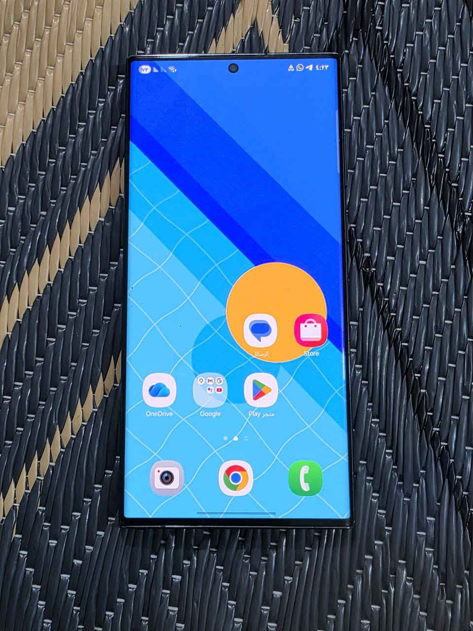 البيع جهاز نضيف مكفول من كلشي بس الكفر الخلفي مبدل s22 السعر 600 متوفر اتصال فقط ***********
