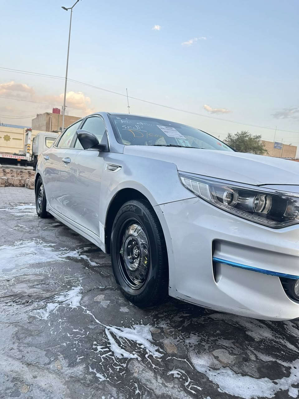 السلام عليكم من رخصت اللدمن المحترم
كيا k5 موديل 2017
كصه جنطه 
شغل درجه اولى مال كسره وعطش 
تخم تاير 
غرفه جلد  
سياره خط واحد غاز غاز غاز
رقم وسنويه  شغل درجه اولى 
مري شفط
باتري جديد 
تدفئه وتبريد وي السويج
محرك 2000دوش 
سياره كسر فلين كلش حلوه ومرتبه صفاح موس 
مراوس ماكو مشكله
مكاني بصره
خابرني وتدلل 
الشراي بخدمته والموشراي لايتعبني فدوه
٥٨وبيها شي بسيط 
***********
