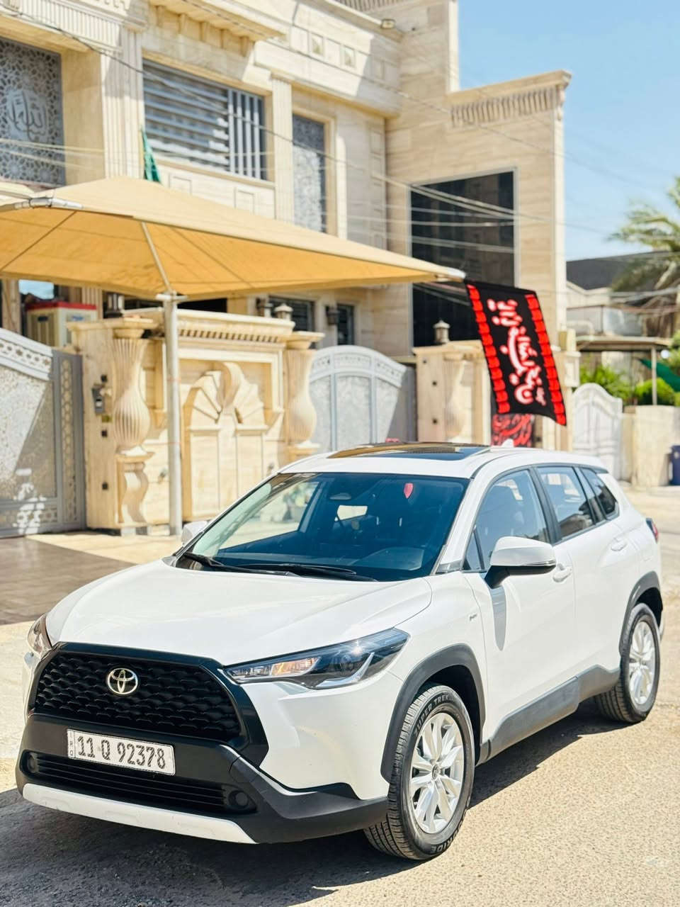 السلام عليكم للبيع كورلا كروس 2024
رقم بغداد بسمي هزه وفحص جديده 
خليجي بيها شخط بين الباب والجاملغ وراشه على كده الباقي مكفوله كفاله عامه 

معروضه 144 وبيها مجال 

رقم الهاتف ***********

مواصفات فول 1/1 
فتحه سقف 
تحكمات ستيرن 
حساسات امامي خلفي 
رادارات جوانب 
رادار امامي 
شاشه جبيره + كاربلاي 
تشغيل عن بعد 
دخول ذكي 
انضمه قياده سبورت ايكو 
تحديد مسار 
سايد بريك كهربائي 
هايبرد مكينه المرغوبه 2000
