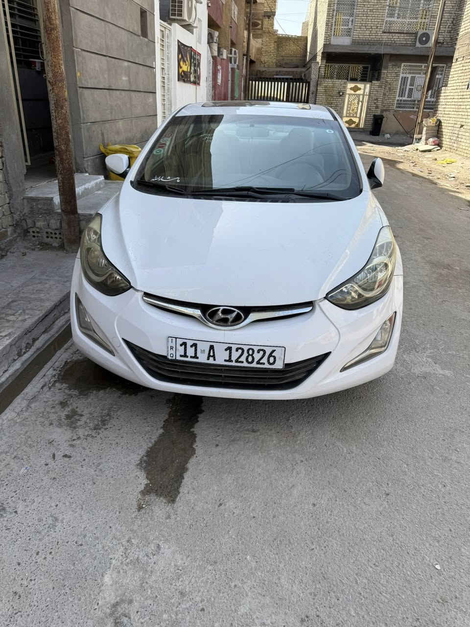 السلام عليكم Elantraخليجي  موديل ٢٠١٣ محرك ١٨٠٠ دوش فول مواصفات ١/١.  السياره ماشيه ١٠٧ كليومتر 
سياره كير مكينه شركه مكفولات تبريد ثلج 
تخم تايرات جديد 
سعر السياره ١١٥  وبيه مجال 
مكاني بغداد بلديات قرب تقاطع الكهرباء 
رقمي ***********
