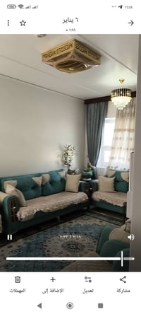 شقة 100 متر شرقي. طابق 6 للبيع مدفوعة الثمن  باسمي بناية A911 مؤثثة اث...