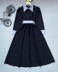 فستان كلوش • هوريم دابل تركي • مقاسات 38-48