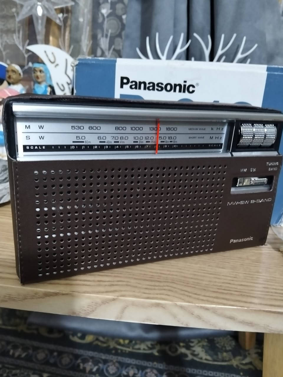 راديو بأنسونك Panasonic
جديد بالكارتون غير مستخدم 
موجات الراديو MW SW 
للحجز المراسله على الخاص


**إذا كنت صاحب هذا الإعلان وتريد حذفه لأي سبب، رجاءا أرسل رسالة إلى الدعم الفني**