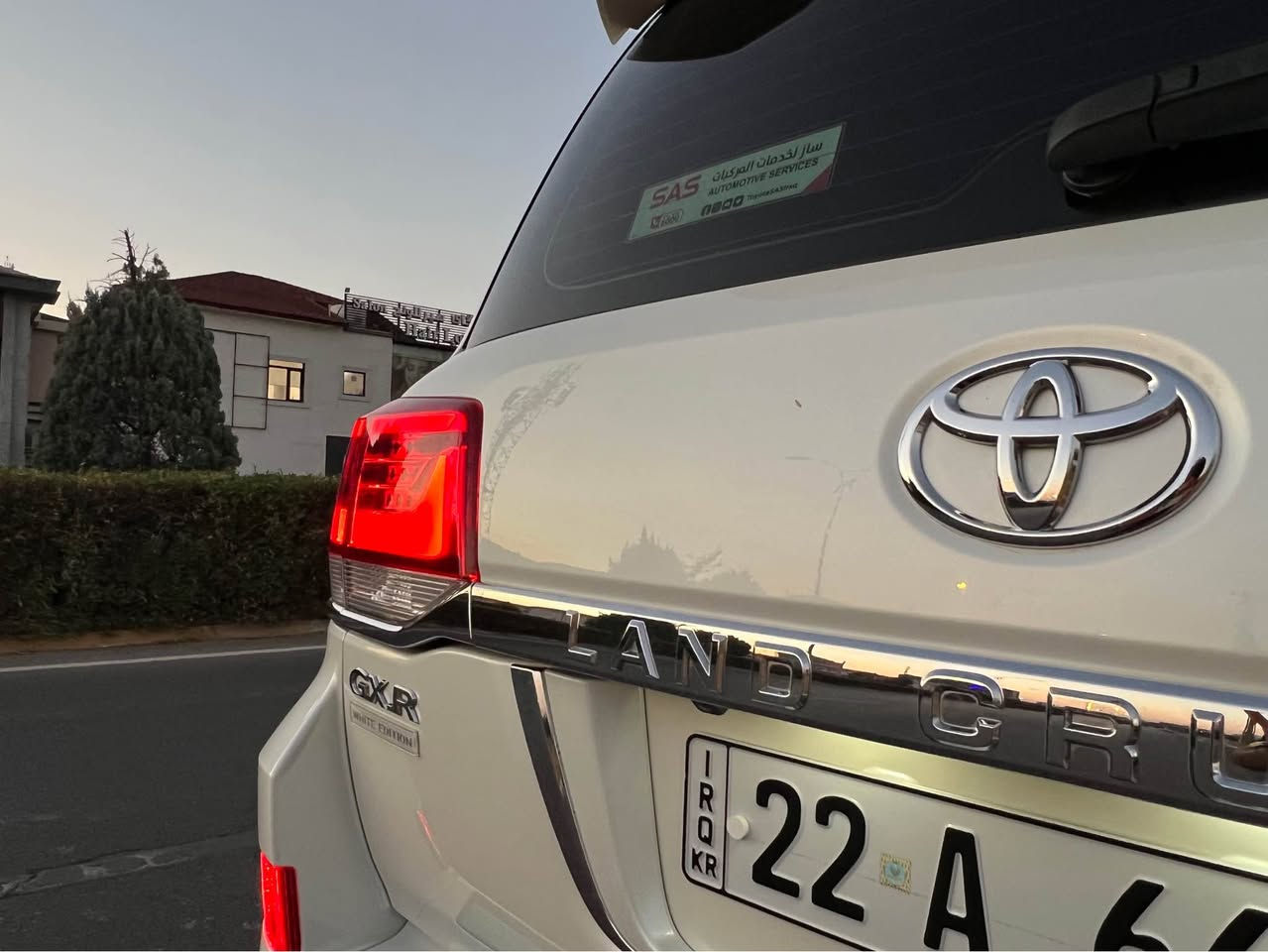 toyota land cruiser  GXR 2018 يةك چامرغى پشتةوةى تعديلة بة باريكى ٦ پيستنة لةزگةى توزةك سوتاية *********** أربيل, العراق
