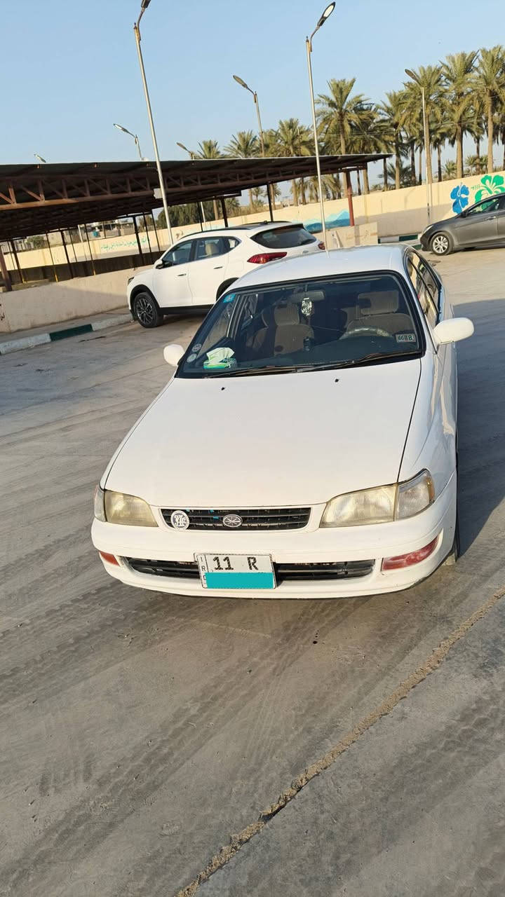 تيوتا كرونا 
موديل 1993
السياره جاهزه من كلشي اي نقص ما بيها محرك وكير وكهربائيات وتبريد ويا السويج، محركها 1800
السياره على وضع البلاد مملعوب بيها 
غرفته الداخليه احلى من الصور وكلش نضيفه 
مسجل وجام ومرايات شفط وتحكم بالمرايات جميع العدادات شغاله وبالمظبوط الهاتف ***********
*********** السعر 69 بيها مجال للشراي
