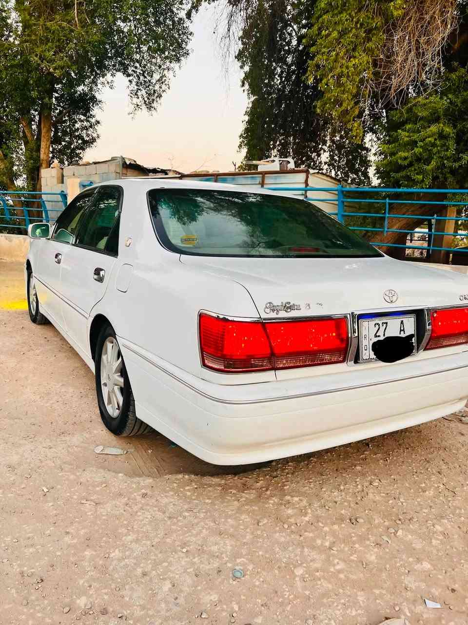 السلام عليكم ..  كراون  (  ملكه.  ) للبيع
رقم ذي قار  وبسمي ماشيه ٩٧ حقيقي
 موديل  _ 2002 _اصل 

تحوير نجف الدشبول اماراتي 

مكينه. الزغيره. 

شاصي 71.  

كير مكينه حداديه كله بلاد

كفاله عامه. ماعدا طخه خفيفه بالباب الوره ومعدله علبارد بدون قطرت صبغ لون ابيضّ لؤلؤي

سياره جديده كلش وجاهزه  وما عايزه برغي 

✅  ♕  المواصفات ♕

✅       : 2 دكم   :

✅   كرستال اصل

✅  كشنات واحد كهربائي

✅  مري شفط بلاد  

✅  تحكم  خلفي كامل بلصوت  

✅   دمام خلفي  

✅ غرفة بيجي  وصاج ملكي 

✅ ويل كب اصلي 

✅ ستيران كهربائي 

✅ برده خلفيه 

✅ قواعد ارقام أصلي

✅لايتات كرستال

✅ بك لايت كرستال 

✅منضومه زنون عالي وناصي 

السعر خاص

 

العنوان : ذي قار

ل اتصال 📞 

 ***********
