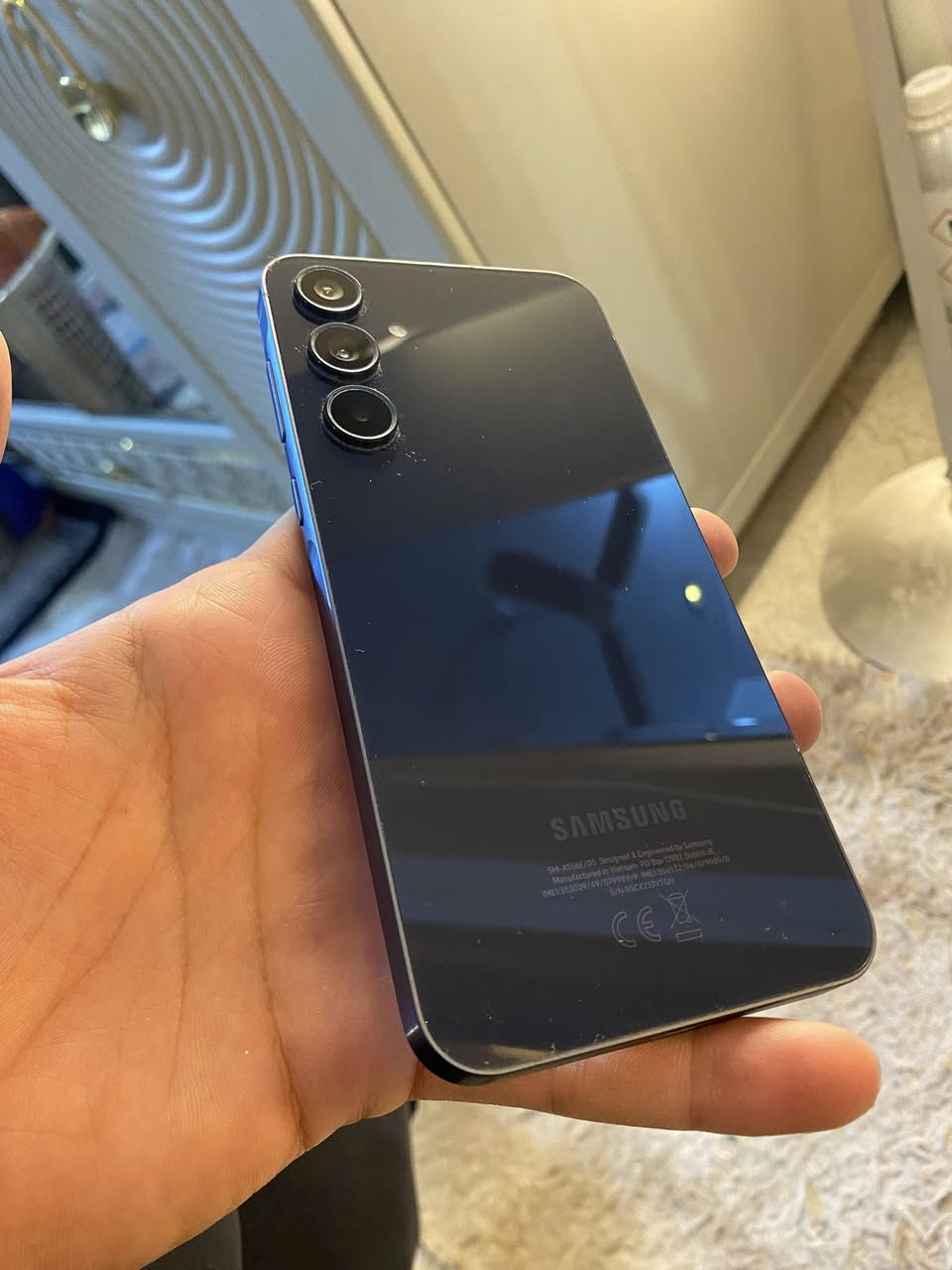 سامسونج a55
سعر 125
بي خطوط بلشاشة 
بغداد/كاظمية جكوك
***********
