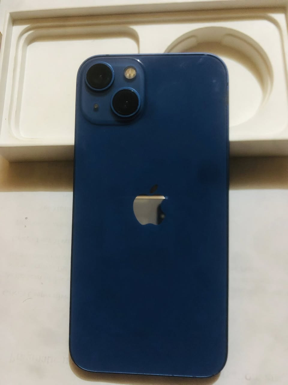 ايفون ١٣العادي دبل سيم نموذج m الجهاز بلادي فقط الكامره الاماميه متوقفه ومكان الخط مايشغل 
قيم بما يرضي الله 
مكاني كربلاء 
***********
