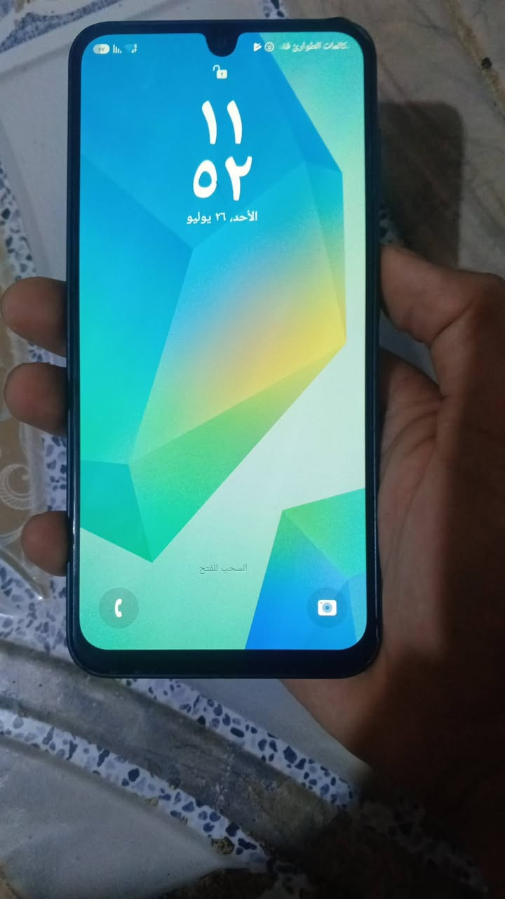 📱 للبيع: سامسونج A16 نظيف جداً
الحالة: الجهاز نظيف وبحالة ممتازة وخالي من أي عيوب،

 فقط يوجد شخط (فطر) بسيط جداً بالشاشة غير ملحوظ

 ولا يؤثر على الاستخدام نهائياً.

السعر: 170,000 دينار 

الموقع: البصرة - التنومه قرب الجسر الايطالي
📞 للتواصل والاستفسار: ***********
