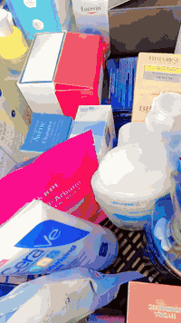 فتح كارتون جديد الكترونيات + منزلي + مواد عناية ماركات اصلية  ابو دشير...