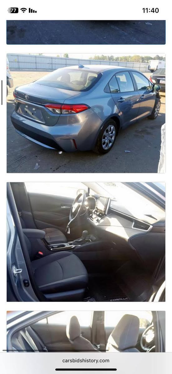 السلام عليكم كورلا للبيع موديل ٢٠٢٠ رقم بغداد ألماني كير ومحرك شرط ماشيه ١١٠ تقريبا مابيها اي حادث فقط سرقه جاملغات اماميه ودعاميه في أمريكا الاتصال على الرقم ***********
