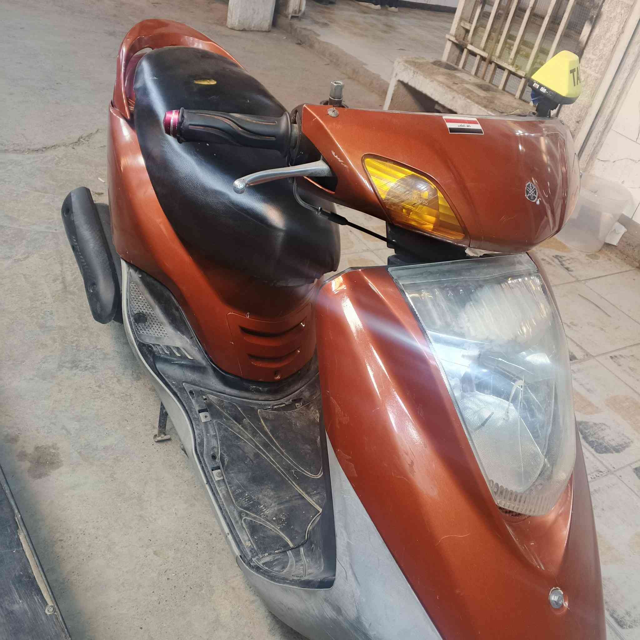 السلام عليكم
دراجه بريز للبيع او. مراوس 
دراجه بلاديه على وضع الشركه مكينه ممفتوحه 
نكره سلف هندر. ***********
مكاني بغداد الحسينيه
