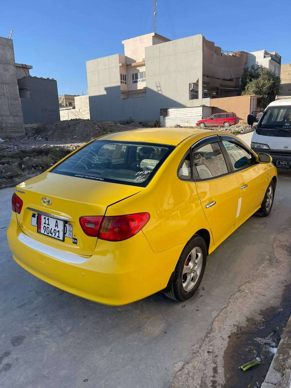 للبيع افانتي 2008
ضررها بالدائر مال التكمة الجام كد شبر هذا ضررها الداخلي 
معجون مال تكسي ومال صبغ خفيف
سعرها 97 وبيها مجال بسيط شرط التحويل السيارة بسمي
حداديه جديدة مكينة وكير نضيف 
طخم تاير جديد باتري جديد
مكاني مشيرفة الثانية 
***********
