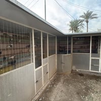 قفص طيور • ٣م جانب • حديد ثقيل