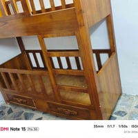 غرفة نوم • سرير • اثاث خشب