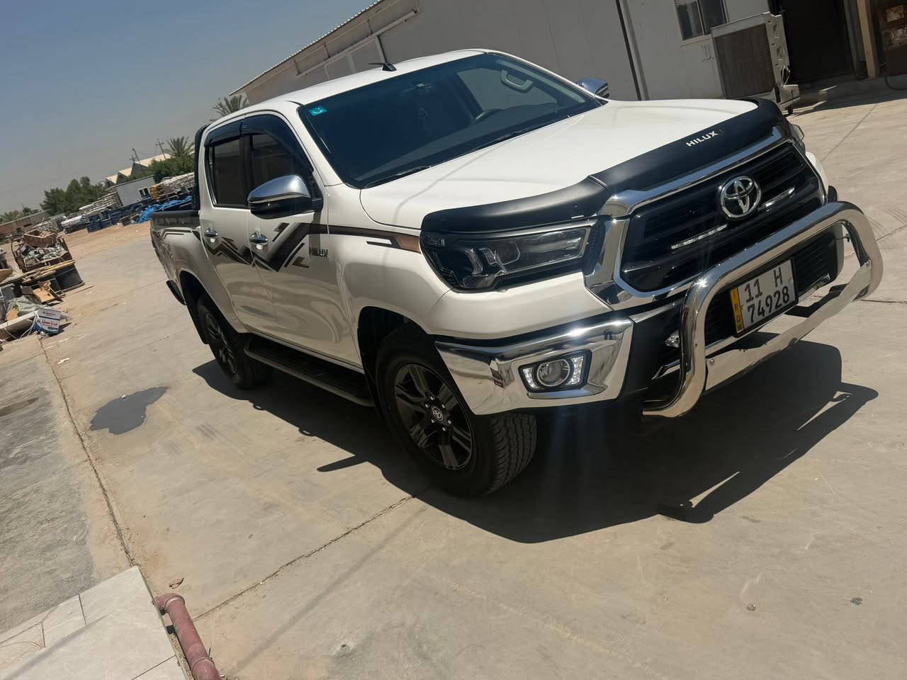 سلام عليكم
للبيع او مراوس ب فور ويل  رقم بغداد 2024 كفاله عامه جديده بالكارتون 320 $
***********
***********
