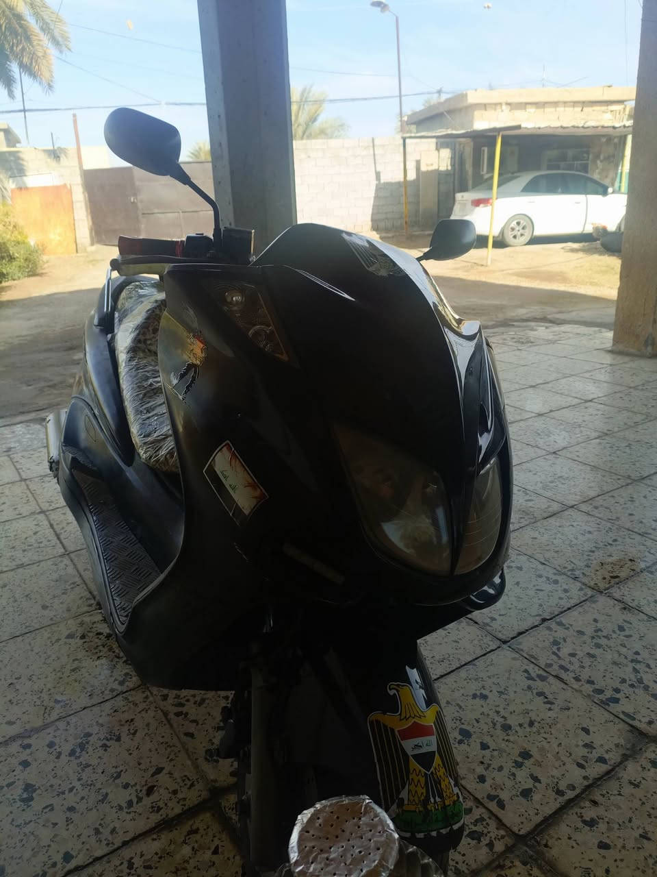 سلام عليكم شباب دراجه مااجسته للبيع فول كلشي بيه فول وكلشي بيه شغال مااخليت مكان ماارحت بيه ها أوراقه كامله  السعر 600وبيه مجال للطيبين ***********بيه واتساب
