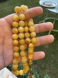 سبحة كهرب • بولوني قديم • ٤٦غرام