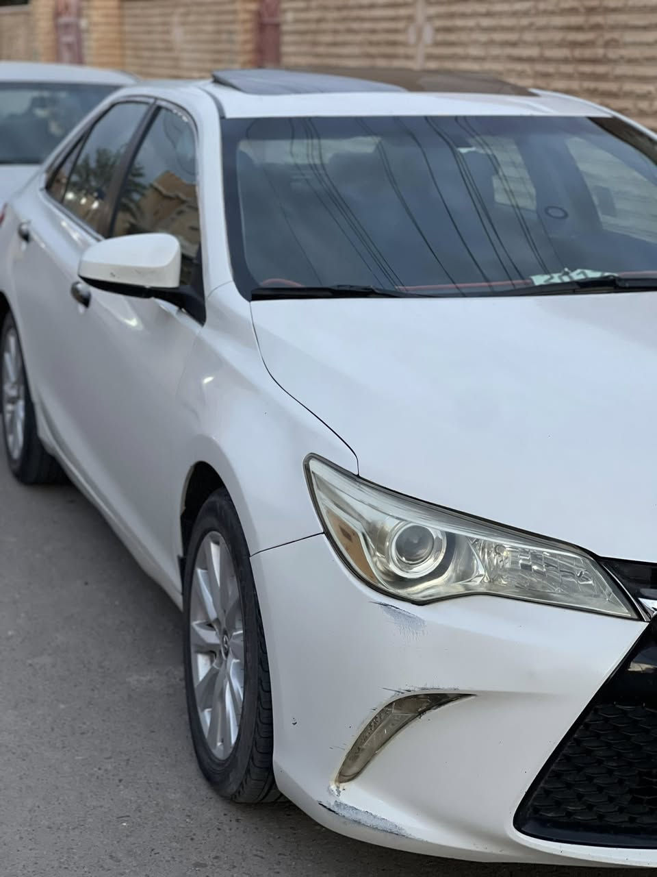 يا الله سلام عليكم تيوتا كامري 2017 فول xse موصفات فول عدا الفتحة  رقم انبار خصوصي بيها صبغ اربع قطع و٣ كلير بس ابيعك حته الكلير صبغ 
ماشية 121 ميل وقابل لزيادة 
السيارة فتحة 
كشنات جلد 
تدفئة بلكشنات 
كشنات كهرباء 
لد امامي
كامرة 
شاشة جبيرة 
شفتات ستيرن 
فول تحكم ستيرن 
مثبت سرعة 
سيارة حلوة ونصبة وترايك للبصرة 
السعر 150 وبيها مجال قليل 
الاتصال ***********
