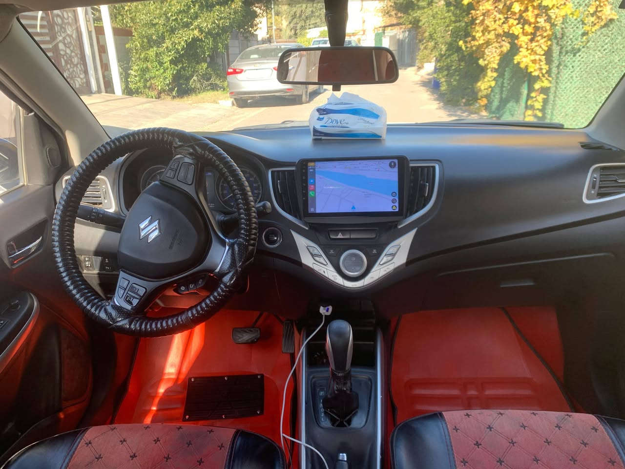 سوزوكي بالينو ياباني 2018 GLX
رقم بغداد هزة جديدة وسنوية لل 2030
جاملغ وبنيد صبغ بيها دواخل
فول مواصفات السيارة
محرك 1500 تنفس طبيعي
كير AT 
بصمة
شاشه
ابل كار بلي
اندرويد اوتو
كامرة خلفية
حساسات خلفية 
تحكم ستيرن 
مثبت سرعة
داخل اسود
كير محرك تبريد صدر تايرات رقم انكليزي هزة جديدة السيارة جاهزة ربع متصرف عليها مكاني التاجيات 
السعر 85 وبيها مجال
***********
