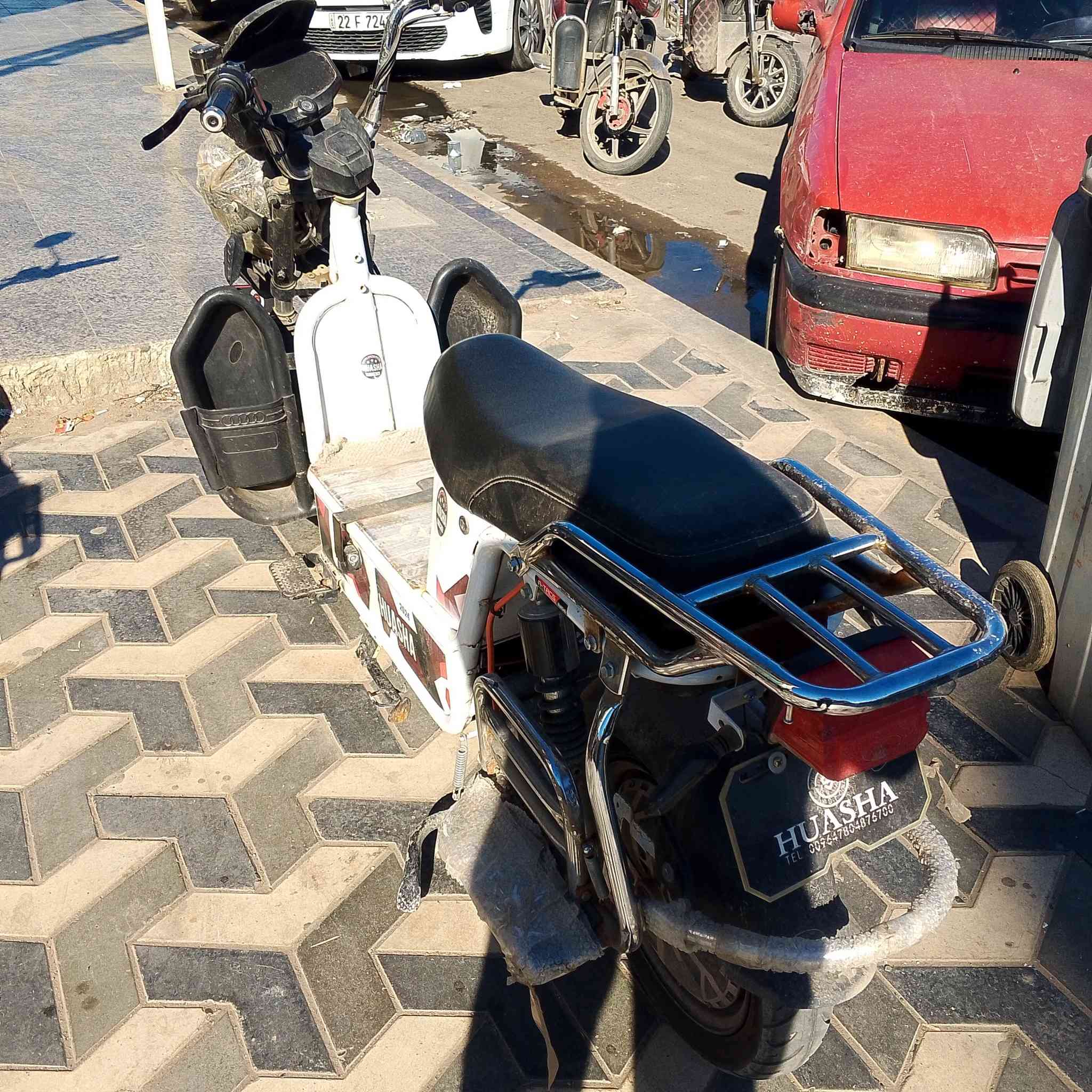 موطور جبلي للبيع البطاريات بعدهن جدد والموطور جديد اخذته 
السعر 550 وبي مجال قليل 
الاستفسار ***********
