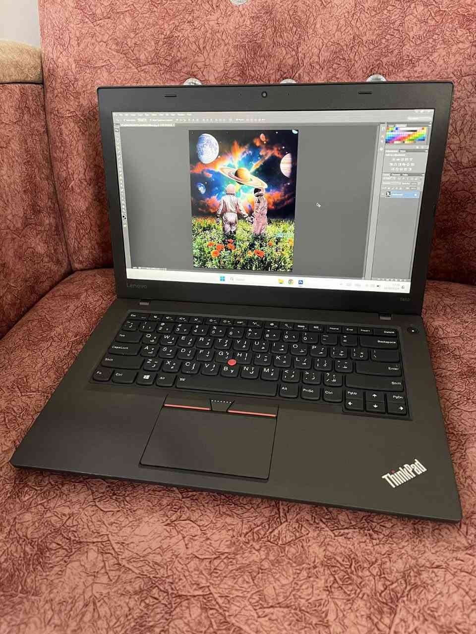 السلام عليكم لابتوب لينوفو مواصفات راقية استخدام شخصي نظيف كلش مستخدم شهر للبيع بسعر مناسب 235 ألف اقوى لابتوب ممكن تحصله بهالسعر يشغل كل شي اللابتوب مكفول عالفحص من جميع النواحي تفحصه يلا تدفع حقه
مشغل عليه كل أنواع الألعاب مثل GTA 5 وببجي وكول اوف ديوتي وباتلفيلد وبيس وغيرهن من الألعاب القوية

ومشغل عليه كل أنواع برامج الهندسة مثل الاوتوكاد والماتلاب والآردوينو وبرامج التصميم مثل الفوتوشوب والاليستريتور وبرامج المونتاج مثل البريمر برو والسوني فيغاس وبرامج الطباعة مثل الادوبي ريدر والاوفيس والوورد والاكسل والبور بوينت وكل تطبيقات مواقع التواصل الإجتماعي وغيرهن من البرامج القوية

مواصفات اللابتوب: 
النظام ويندوز 10 برو 64 بت (مفعل مدى الحياة) بأحدث التعريفات والبرامج والألعاب
المعالج قوي جداً CORE i7 من الجيل الخامس بسرعة عالية 2.60 GHz
الهارد 256GB SSD اسرع واحدث نوع
الرام 8GB سريع جداً
كارت شاشة انتل 4GB نوع عالي الاداء
حجم الشاشة 14.1" إنش فول HD دقة عالية جداً
الشاشة قابلة للفتح 180° درجة
يحتوي على بلوتوث + وايفاي
يحتوي على كاميرا امامية
يستقبل سيم كارت ورام
كيبورد ضوئي
بطارية ممتازة تشغيل مستمر حوالي 3 ساعات
بي كل أنواع المنافذ: 3 منافذ USB ومنفذ LAN ومنفذ ميني HDMI ومنفذ VGA ومنفذ هيدفون

ملحقات اللابتوب شاحنته الأصلية 65W واط والجنطة


**إذا كنت صاحب هذا الإعلان وتريد حذفه لأي سبب، رجاءا أرسل رسالة إلى الدعم الفني**