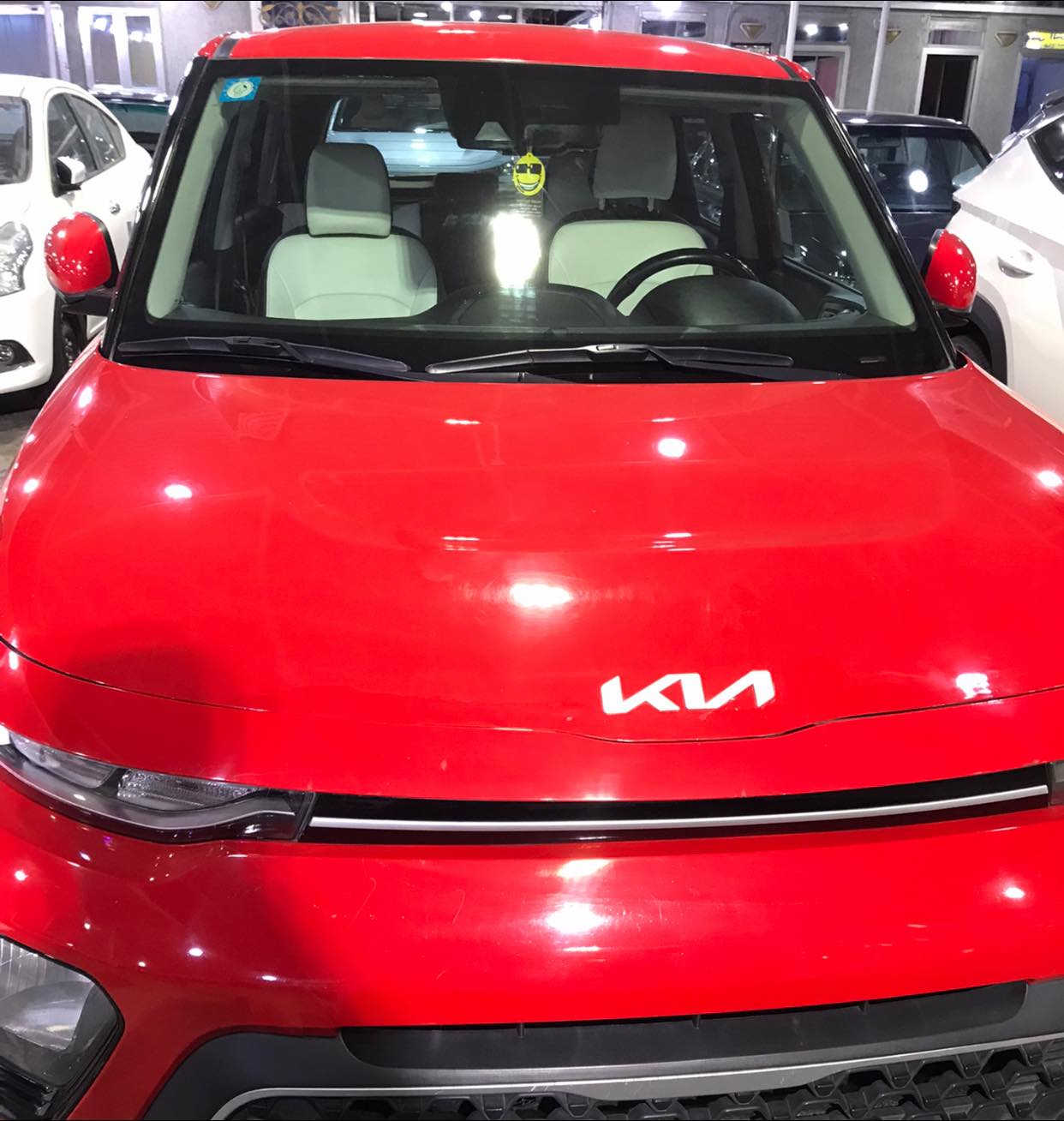 السلام عليكم (كيا صول2022) أمريكي

فول مواصفات

ماشية (67.000)وقابل للزيادة

فئة ال(ECO DYNAMICS) الاقتصادي 

1-رادارات جانبيه واماميه .

2-كاميرا خلفية دوارة.

3-شاشة حديثة.

4-بصمة تشغيل.

5-فتحة سقف.

6-توقف ذاتي.

7-مقعد كهربائي.

8-كشنات جلد ابيض.

9-تدفئة كشنات .

ومواصفات اخرى

رقم بغداد الجديد بدون صبغ حادثهه بامريكا ناشرة بالصور بدون دواخل 

سنوية جديدة  شرط تحويل ثاني يوم 

السعر (170)وبيهه مجال 

للاتصال :***********
