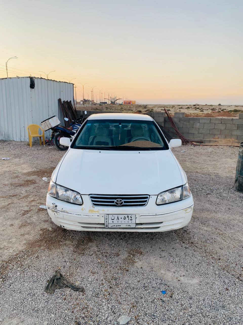 سلام عليكم من رخصه ادمن كامري موديل 1998 امريكي محرك 2000 سياره مكفوله من كير اومحرك والضربه  ملاحضه سياره مصبوقه عام اثر جراد السعر 68 اوبيه مجال قليل العنوان الانبار عامريه الفلوجه هاتف 📞 ***********
