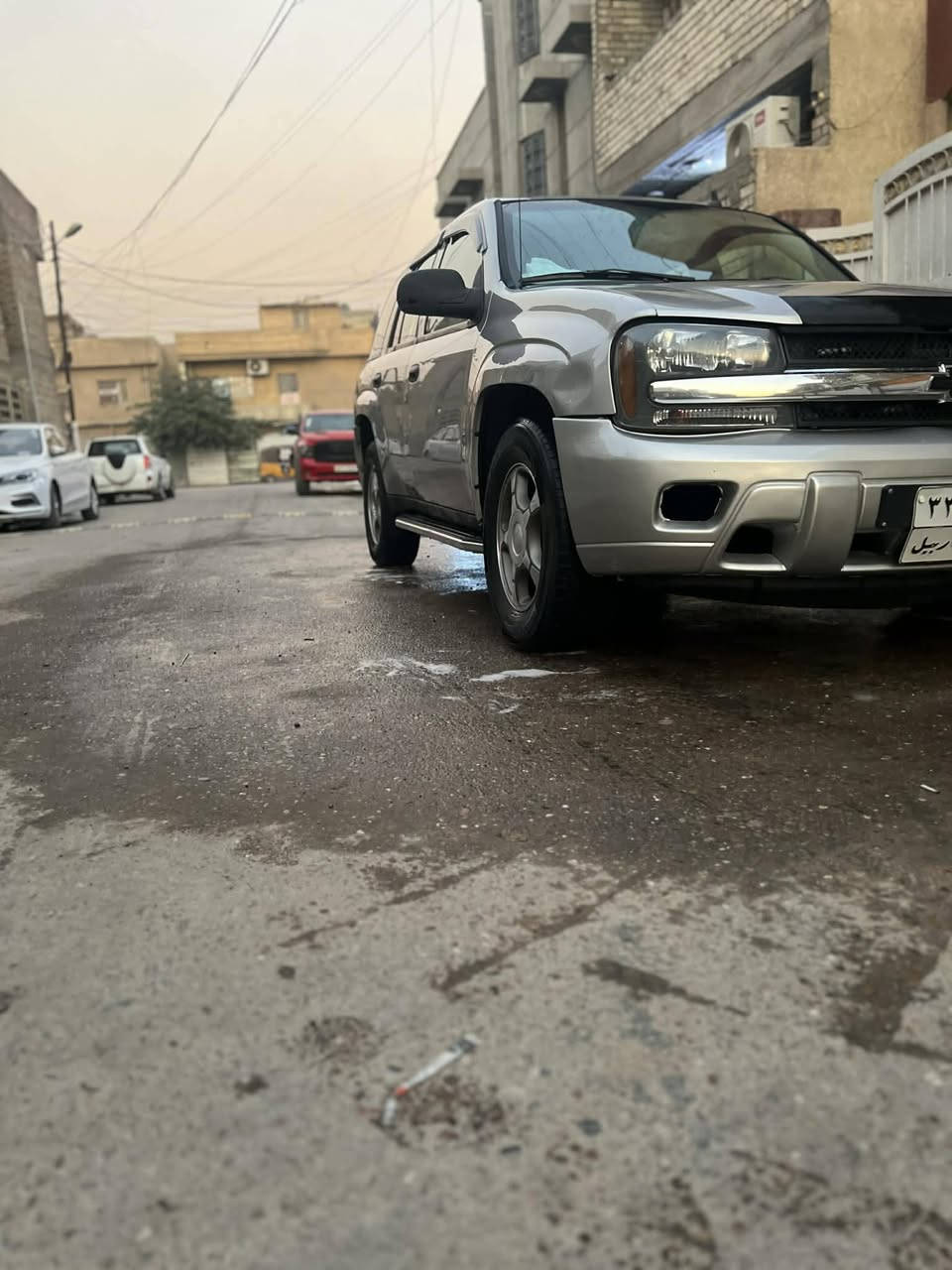 السلام عليكم بلايزر موديل 7 للبيع رقم اربيل
مابيها لاصبغ ولاضربه فقط بارد 
سونار موجود 
مكينه 6سلندر
تحويل ثاني يوم
السعر 100
مكان السياره بغداد 
رقم ***********
