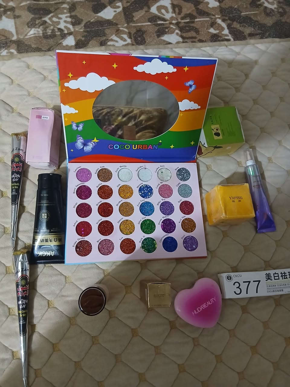 شلعه مكياج 12 قطعه
ب 10 الاف 
يوجد توصيل المحافظات العراق


**إذا كنت صاحب هذا الإعلان وتريد حذفه لأي سبب، رجاءا أرسل رسالة إلى الدعم الفني**