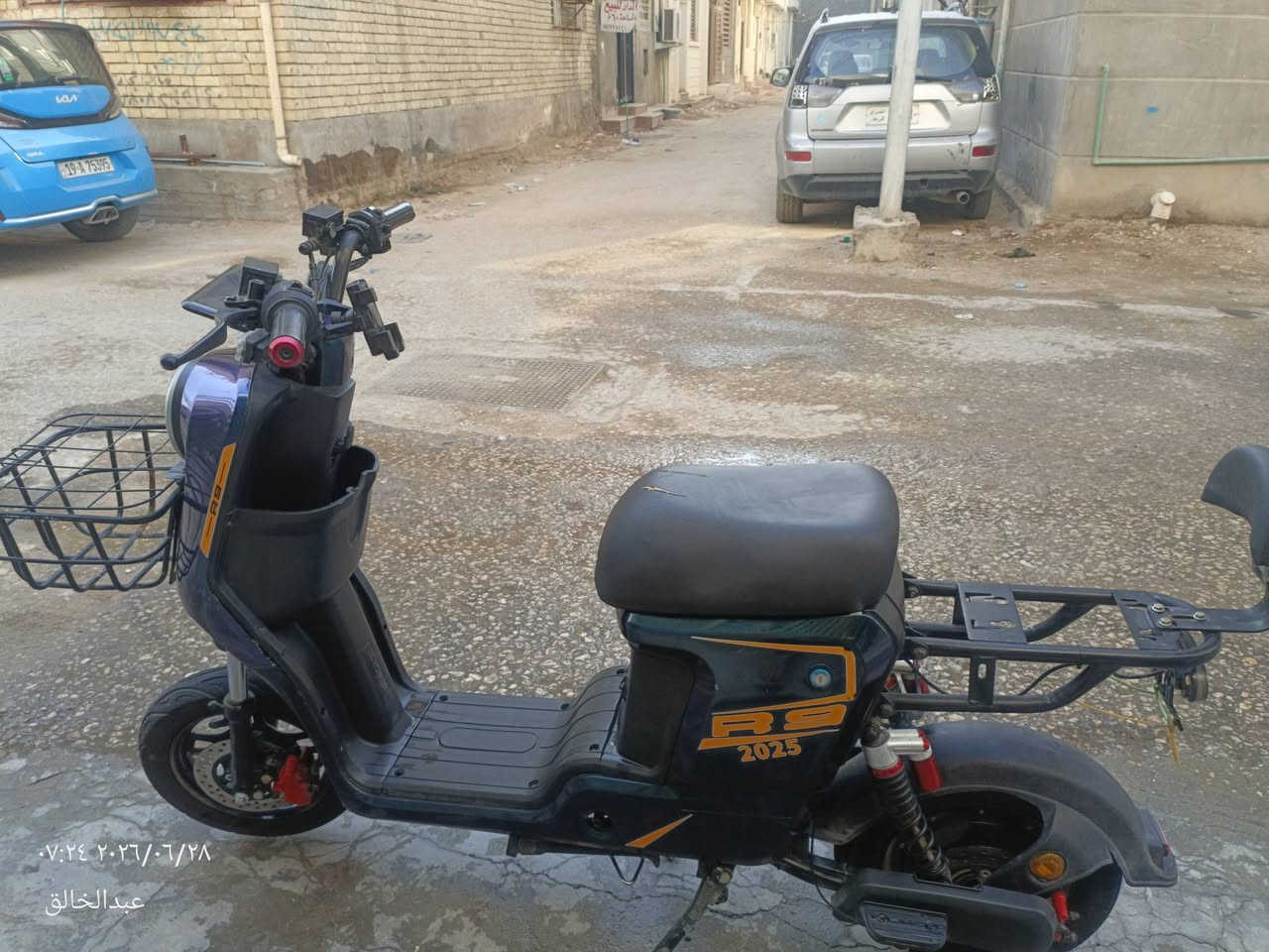 للبيع – بايسكل شحن R9 موديل 2025

💰 السعر: 300,000 دينار عراقي

المواصفات:

موديل 2025

كارت شاشة

سويج دبل ست

ملف 1500 واط حقيقي

سرعة 55 كم/ساعة حقيقية

شاشة ذكية تعرض جميع الأعطال

الملاحظات:

البطاريات مصلحة.

الجاملغ ماموجود

يحتاج فقط تصليح وضبط الصدر.

التختة الخلفيه ماكو

للتواصل: عبد الخالق
📩 ماسنجر: عبد الخالق
📱 واتساب واتصال: ***********

