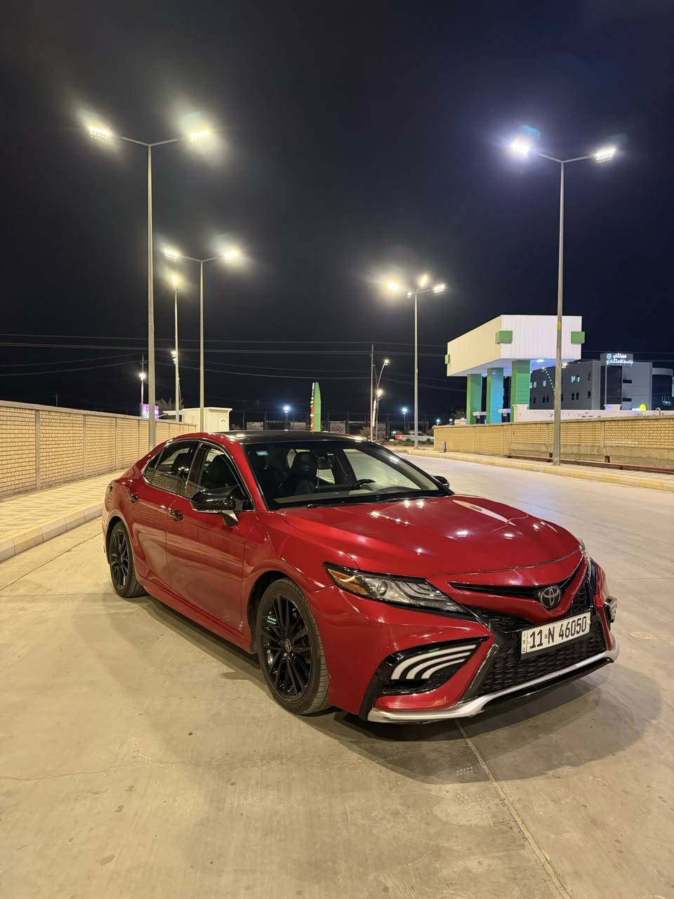 السلام عليكم 
تويوتا كامري 2022
فئة XSE
ماشية 78الف حقيقي 
فوال مواصفات من كلشي 
لون آحمر
كشنات كهرباء اثنين 
وكشنات تدفئ وتبريد
شاشة كبيرة وتحكم لمس 
نظام النورماني 
ونظام ألايكو 
ونظام الاسبورت 
بنراماا ولايت زنون ولدد ابيضّ 
ورادارت جوانب 
كشنات جلد 
دبل اكزوز 
محرك 4 سلندر بانزين مو هايبرد 
رقم بغداد هزة وسنوية جديدة تحويل ثاني يوم 
حادثة جاملغ وباب فقط بدون تبديل فقط مصبوغات 
بدون دواخل بدون ايرباك ايرباكاتة كلة سليمة 
رقم الهاتف ***********
