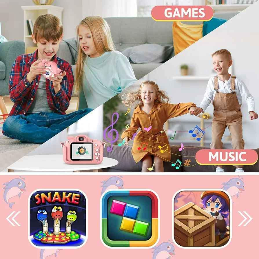 💖💖 كاميرا Hangrui للأطفال، كاميرا رقمية عالية الدقة 1080 بكسل للأطفال مع بطاقة ذاكرة 32 جيجابايت، كاميرا للأطفال بشاشة 2.0 بوصة، كاميرا للأطفال من سن 3 إلى 12 عامًا.💖💖

🦋🦋كاميرا Hangrui للأطفال مع بطاقة TF سعة 32 جيجابايت، فيديو عالي الدقة 1080 بكسل مع تصميم خارجي لطيف على شكل دولفين ومواد آمنة وشاشة IPS خاصة، تعد كاميرا الأطفال هذه هدية مثالية للأولاد والبنات من سن 3 إلى 12 عامًا.
تعتبر كاميرا الأطفال هذه سهلة الاستخدام للغاية، فهي تدعم تسجيل الفيديو والصور الشخصية وتسجيلات المؤقت والألعاب الممتعة التي يمكن أن تعزز تفكير الأطفال.ستمنح كاميرا أطفالك المزيد من المتعة.🦋🦋 

💓💓التصوير الفاصل الزمني20.0 ميجا بكسل و 1080 بكسل فيديو عالي الدقة: تم تجهيز كاميرا الأطفال بشاشة IPS مقاس 2 بوصة وعدسة مزدوجة عالية الدقة مع 20 مليون بكسل ودقة فيديو 1080 بكسل، مما يحسن جودة الصور ومقاطع الفيديو.
كاميرا صور متعددة الوظائف للأطفال تدعم تسجيل الفيديو والتشغيل والغالق التلقائي وتسجيل الفاصل الزمني والتكبير الرقمي 8x و28 إطارًا مضحكًا للصور و6 مرشحات ألوان و5 تأثيرات مرآة لمساعدة الأطفال على الحصول على تجارب تصوير مختلفة.💓💓

⭐⭐ تحتوي كاميرا الصور الخاصة بأطفالنا على بطارية مدمجة قابلة لإعادة الشحن بقوة 1000 مللي أمبير، بعد الشحن الكامل، تعمل لمدة 3-4 ساعات. تدعم الجهد والتيار: تيار مستمر 5 فولت/0.5-1 أمبير يمكن للأطفال الاستمتاع بمتعة التقاط الصور دون القلق بشأن البطارية.⭐⭐

💞💞 تأتي الكاميرا للأطفال مع جراب سيليكون مقاوم للصدمات، مصنوع من مادة السيليكون الصديقة للبيئة، ومتين وآمن، ويوفر حماية فعالة ضد السقوط.💞💞

🌟🌟 هذه الكاميرا للأطفال هي أفضل هدية لأطفالك في أعياد الميلاد ورأس السنة والمهرجانات. يمكنك اصطحابهم إلى أي مكان والتقاط صور لأي شيء يجدونه مثيرًا للاهتمام لإيقاظ رغبة الأطفال في استكشاف العالم.🌟🌟

🚗🚗توصيل 5 الف لجميع المحافظات 🚗🚗

💖💖متابعة الصفحة ليصلكم كل جديد💖💖 بغداد, العراق


**إذا كنت صاحب هذا الإعلان وتريد حذفه لأي سبب، رجاءا أرسل رسالة إلى الدعم الفني**