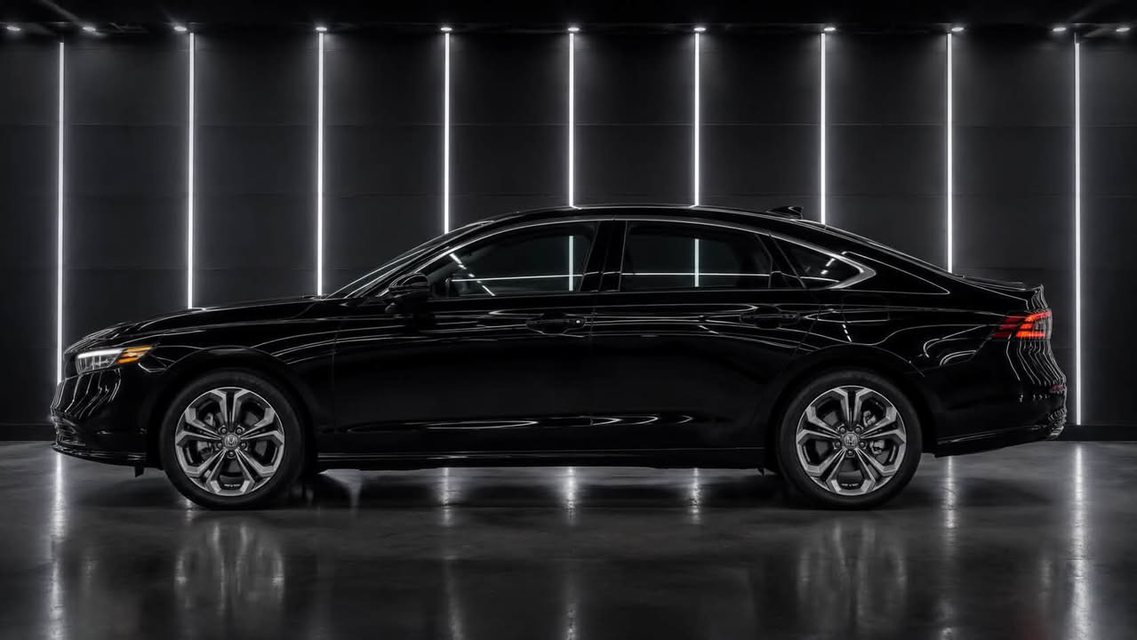 🚘 للبيع فقط | هوندا أكورد EX-L هايبرد موديل 2024
اللون: أسود

الوارد: أمريكي

رقم: بغداد  (هزة جديدة2026)

عداد الكيلومترات : 34,000 كم

مكاني بغداد

✅سيارة نظيفة جدًا، استخدام شخصي، بحالة ممتازة من الداخل والخارج، اقتصادية جدًا في استهلاك الوقود، سيارة جاهزة بالكامل.

▪️المواصفات

🔹 محرك هايبرد اقتصادي بقوة 204 حصان

🔹 ناقل حركة إلكتروني e-CVT

🔹 فتحة سقف كهربائية (Sunroof)

🔹 مقاعد جلد 

🔹 المقاعد الأمامية كهربائية بالكامل

🔹 ذاكرة لحفظ وضعية مقعد السائق (Memory Seat) لعدد مستخدمين (2)

🔹 خاصية دعم الفقرات القطنية (Lumbar Support) لمقعد السائق كهربائيًا

🔹 فتحات تكييف للمقاعد الخلفية

🔹 شاشة معلومات وترفيه قياس 12.3 إنج

🔹 Apple CarPlay لاسلكي (Wireless)

🔹 Android Auto
🔹 شاشة عدادات رقمية تفاعلية بالكامل

🔹 تشغيل السيارة بالبصمة (Smart Entry & Push Start)

🔹 تشغيل السيارة عن بُعد (Remote Engine Start)

🔹 كاميرا خلفية متعددة الزوايا

🔹 حساسات اصطفاف أمامية وخلفية (Parking Sensors)

🔹 نظام مراقبة النقطة العمياء (Blind Spot Monitoring)

🔹 نظام التنبيه عند مرور المركبات أثناء الرجوع للخلف (Rear Cross Traffic Alert)

🔹 مثبت سرعة راداري متكيف (Adaptive Cruise Control)

🔹 نظام المحافظة على المسار (Lane Keeping Assist)

🔹 نظام التحذير من مغادرة المسار (Lane Departure Warning)

🔹 نظام الكبح التلقائي لتجنب الاصطدام (Collision Mitigation Braking System)

🔹 نظام التخفيف من مغادرة الطريق (Road Departure Mitigation)

🔹 نظام قراءة إشارات المرور (Traffic Sign Recognition)

🔹 إضاءة LED بالكامل مع نظام الإضاءة العالية التلقائية (Auto High Beam)

🔹 ويل ألمنيوم اصلي قياس 17 إنج 

▪️معلومات السيارة

🔸 رقم الشاصي (VIN):

1HGCY2F69RA047517

تگدر تشوف صور الحادث

https://bid.cars/en/lot/0-42926833/2024-Honda-Accord-1HGCY2F69RA047517

🔍 تقرير الفحص (السونار) : 

* تبديل و صبغ غطاء المحرك (البنيد) بقطعة اصلية فافون وليست حديد.

* تبديل وصبغ الچاملغ الأمامي الايسر

* تصليح PDR بسيط بالچاملغ الخلفي الايسر مع تكحيل( بسبب ضربةبسيطة هنا ببغداد.

* تعديل بارد سحب بذراع اللغد الايسر

* بقية الهيكل بحالة جيدة والسيارة جاهزة تماما.

📞 للسعر والاستفسار على الرقم وللجادين بالشراء فقط 

***********

