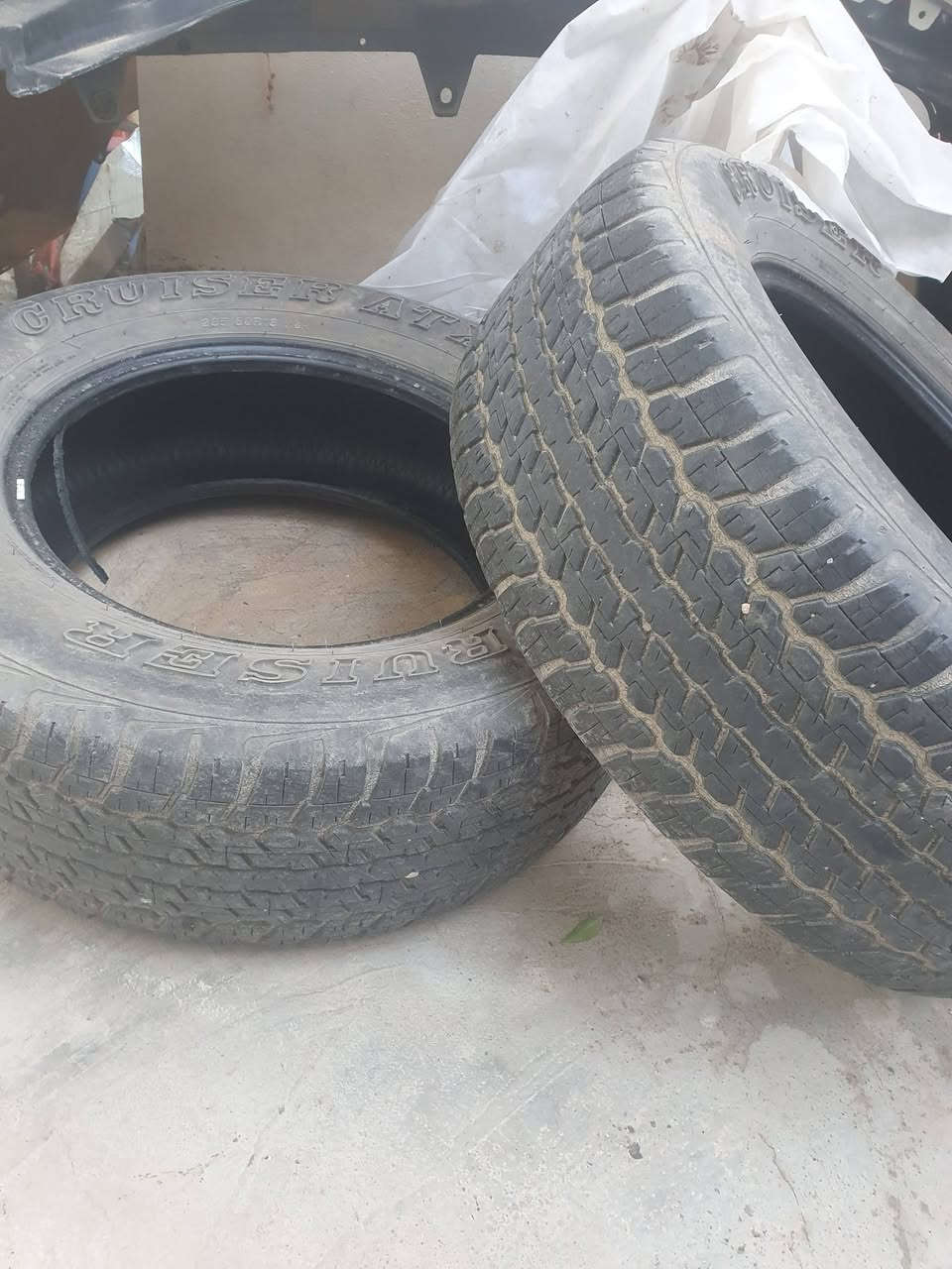 تايرين حجم 18 لاند كروزر انتاج قديم ب 50 الف ثنيناتهم


**إذا كنت صاحب هذا الإعلان وتريد حذفه لأي سبب، رجاءا أرسل رسالة إلى الدعم الفني**