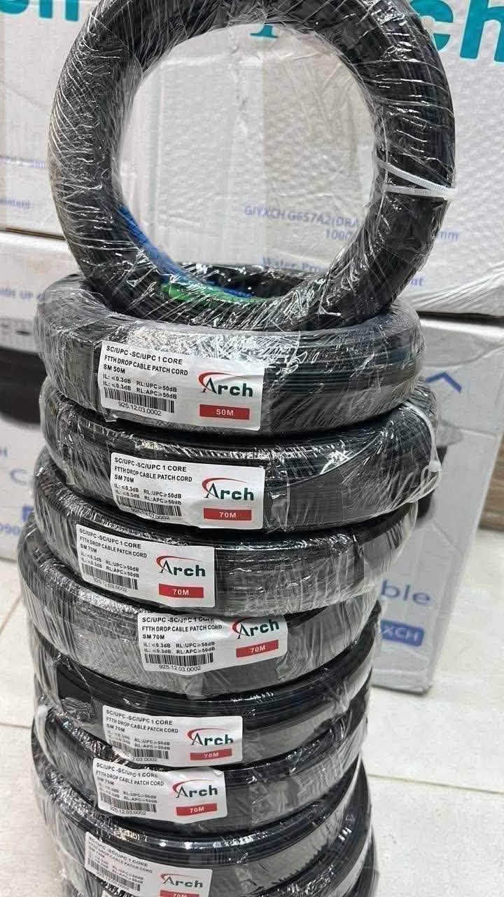 �مو أي كيبل… هذا Arch FTTH Drop Patch Cord 🔥
دبل تسليح 3 سيم 💪

ثبات بالإشارة 🔒

شغل نظيف ✨

يعتمد عليه بالمشاريع الكبيرة 👑

إذا تريد شغل تعبه مره وحده وما يرجعلك صيانة… هذا اختيارك الصح 🎯

⚡ SC/UPC – SC/UPC

🔵 أزرق 🔵 أزرق 🟢 

أخضر 🔵 أزرق

🚨 عرض خاص – القطع الأخيرة – لا تفوّت الفرصة 🚨

✅للحجز والاستفسار يرجى الاتصال او مراسلة الصفحة 

***********

***********

بغداد شارع الصناعة مقابيل جامعة التكنلوجية مجاور شركة اسوار ⸻
