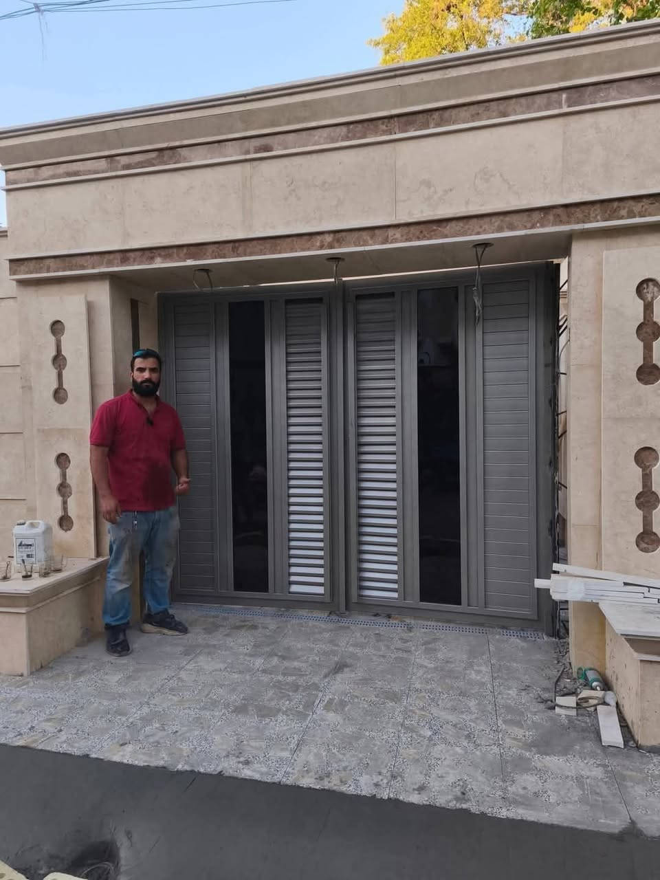 📐حداده حيدر الكناني
باسعار تنافسيه مستعدون كافه انواع الحداده🧑‍🏭
 ابواب🚪 شبابيك🪟 كرفانات🏪 محجرات ☑️سقايف كيسبان✅ غرف سندويج✅ سياج خارجي ✅ مراجيح ✅قمريات مطابخ ✅يتوفر لدينا احدث الديكورات التركية 🇹🇷 العمل داخل بغداد العنوان بغداد العبيدي 077‪33120196 _***********
