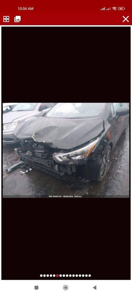 السلام عليكم للبيع نيسان فيرسا sr فول موديل 2023 رقم كركوك ضررها بونيد مبدل تجاري والبلادي موجود والجاملغ نفسه ومصبوغ ايرباكات كلها طاكه ماشيه 39  بدون تعديل بيها بطاقة بنزين مكان السياره كركوك السعر 118 للأتصال *********** شرط التحويل والوكاله.
