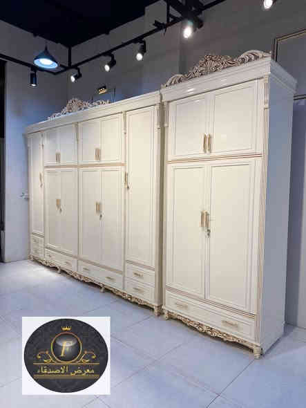 موديل بابليون
نجارة عراقية 100‎%‎
ضمن وجبة الدرجة الاولى 
السعر حالي 3ملايين و400

تتكون من 10 قطع

وجه الكنتور خشب MDF6ملم

داخل الكنتور صاج طبيعي 4ملم

الظهر جرجوبة شد براغي 

القاعدة الارضية للكنتور بلوك بورد

ارتفاع الكنتور270سم

عرض الكنتور325سم

عرض الكنتور مع زاوية الملابس 435

طابورية جلوس اضافية 

نقل وشد ماجاني آلجميع محافظات العراق 

العنوان بغداد الجديده خلف جامع سامرائي 

***********
***********
