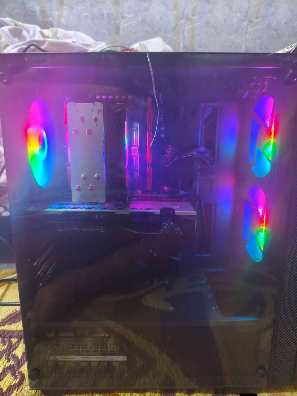 تجميعة كاملة مكملة
المعالج : intel xeon e5 2680 v4 
(بقوة i5 جيل عاشر)
رامات 16 gb ddr 4 
Ssd 256gb
Gpu rx580 
شاشة 32 انتش 60 هرتز
ماوس و كيبورد ماركة ريدراغون هدية
وياها هدايا منها سيار و كيبل hdmi و يدة بلي 4 جديدة
السعر 500 بيه مجال


**إذا كنت صاحب هذا الإعلان وتريد حذفه لأي سبب، رجاءا أرسل رسالة إلى الدعم الفني**