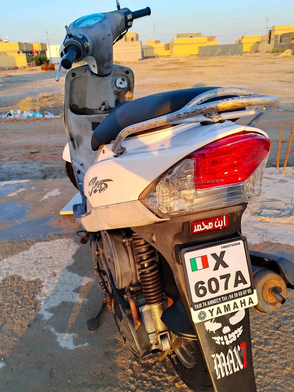 دراجه ماكس منغولي للبيع صالي شهر من طلعته حاويه دراجه رمبه برغي ما مفتوح بيها ملاح فول شوفت عينك دراجه مال جناي وبعتهي نضيفه وماشيه 27 الف الدراجه مكفوله من كلشي عنواني قضاء الخضر وهاذه رقمي ***********
