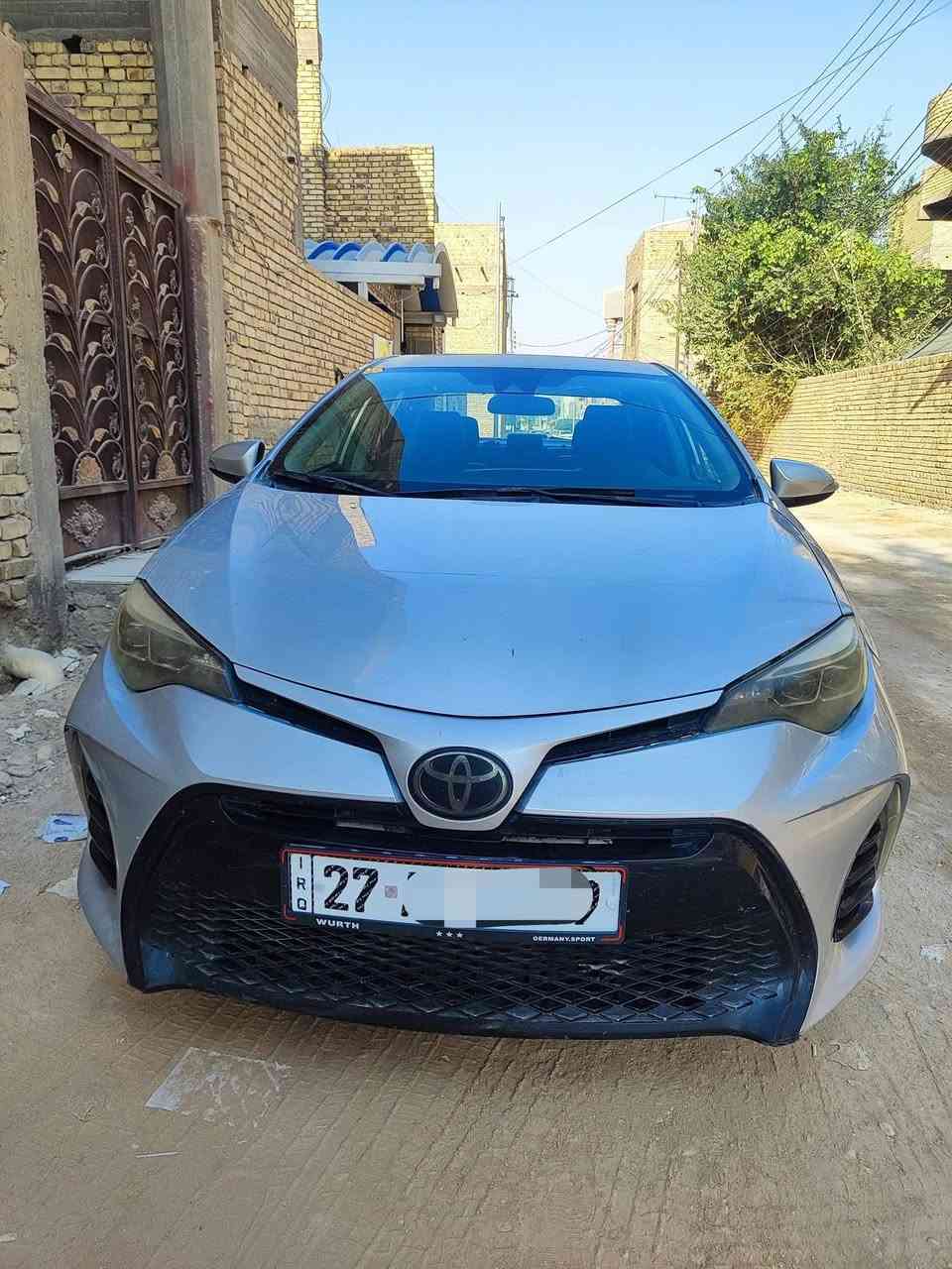 السلام عليكم
كورلا موديل 18 امريكي فول أعلى فئة 
رقم ذي قار بأسمي 
ماشيه 80 
جاهزه من كلشي شرط ولا نقص بيها 
المواصفات مايحتاج اذكرهن 
بصمه
جنطه بصمه
 فتحه 
كشنات جلد تدفئه
ثلاث انظمه قياده 
اشاره بالمري 
تحديد مسار 
شفتات بالستيرن
قياده ذاتيه
رادارات كلها شغاله
كتاب الفحص بالمنشور 

صور الحادث بالمنشور 

رقمي بي واتساب
***********
