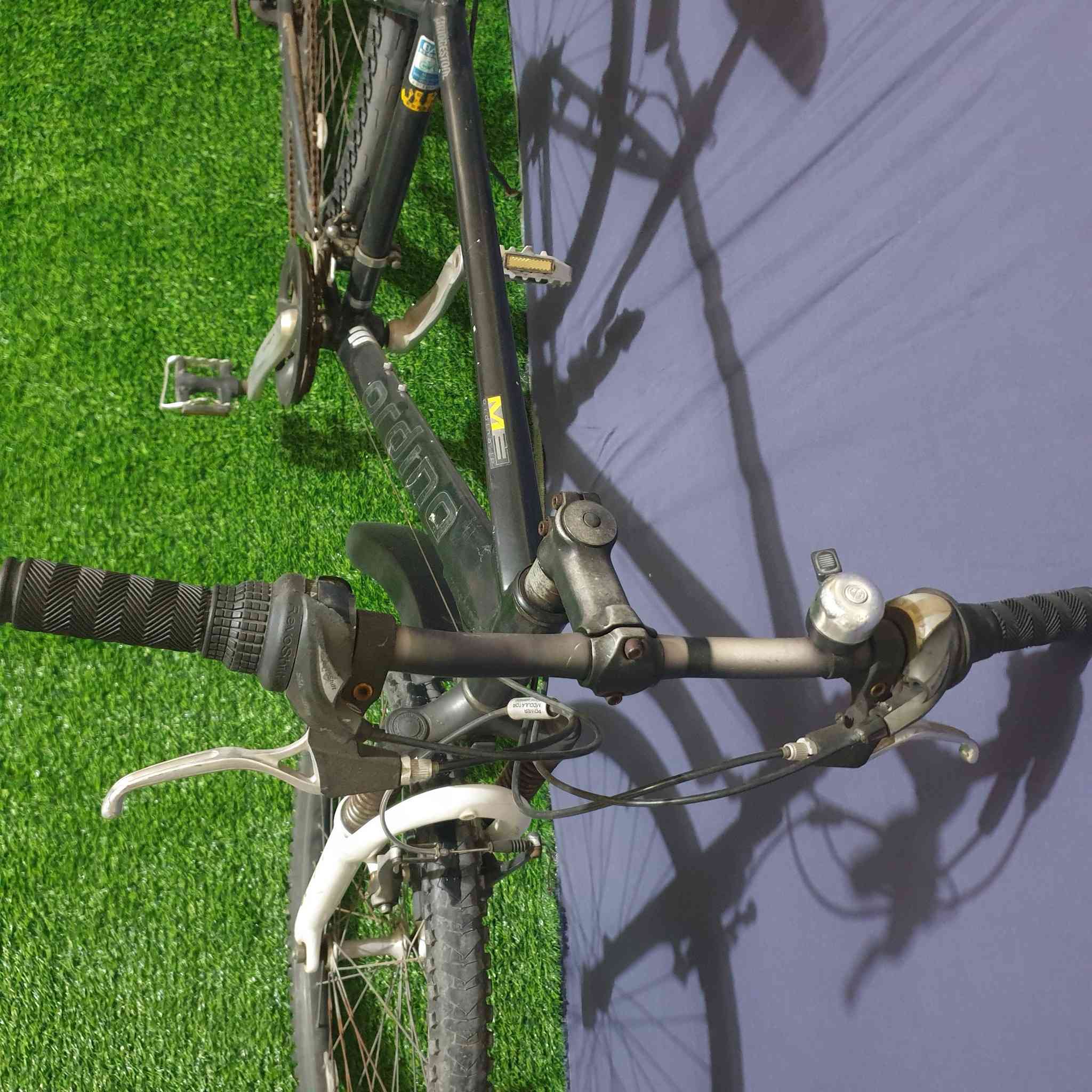 بايسكل حجم 26
ماركه برجستون العالميه
المعدن المنيوم 
باله ياباني اصلي كسر حاويه 
جاهز بدون اي نقص 
كيوره (7x3) نمره شيمانواصليات 
السعر 160 الف
يوجد توصيل 
للاستفسار ***********
